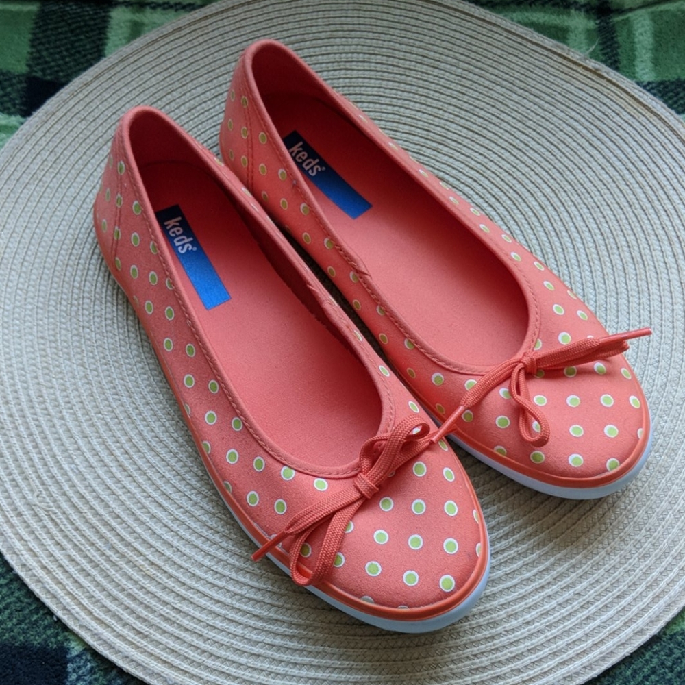 NWOT Keds Polka Dot Slip-on Sneakers - Picture 4 of 6